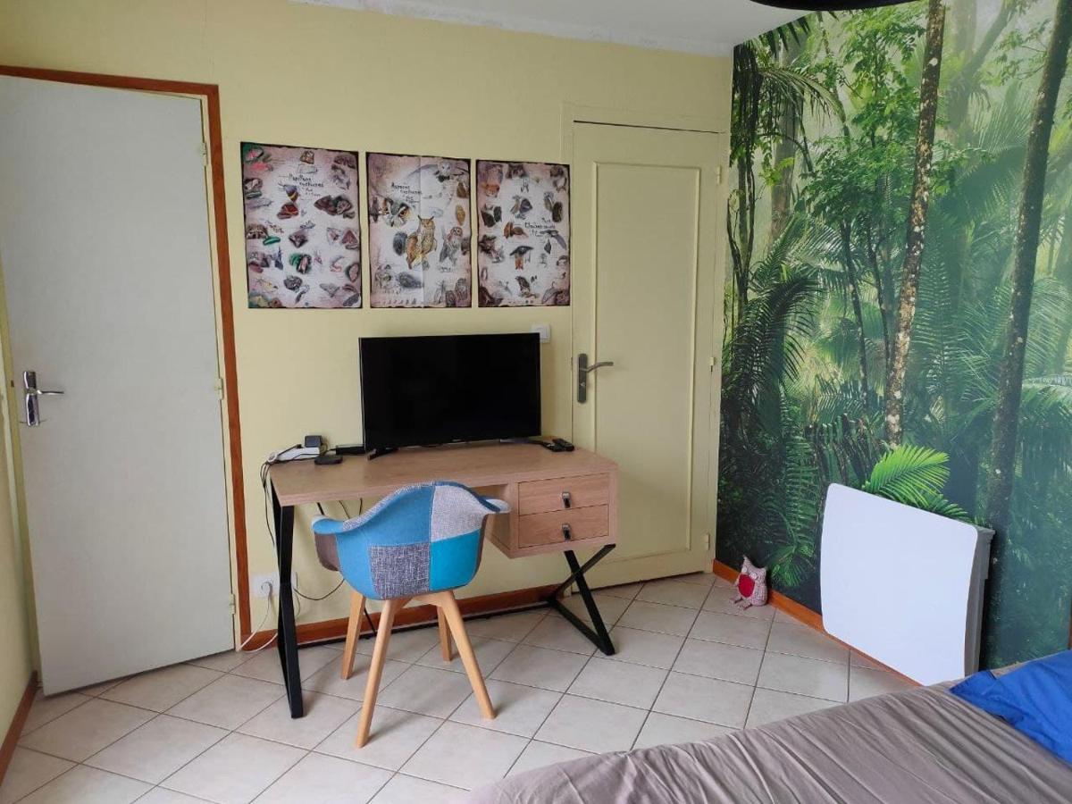 Chambre Avec Sdb Privative En Pleine Campagne Baillou Ngoại thất bức ảnh