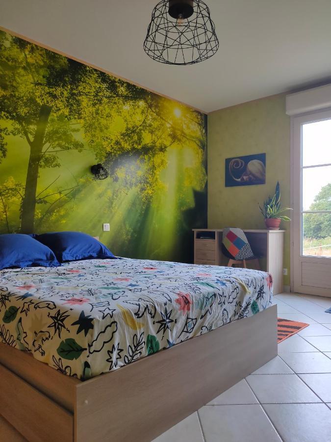 Chambre Avec Sdb Privative En Pleine Campagne Baillou Ngoại thất bức ảnh